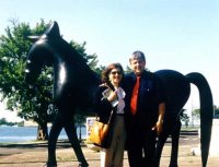 Mariarosaria Stellin con Oskar Kogoj